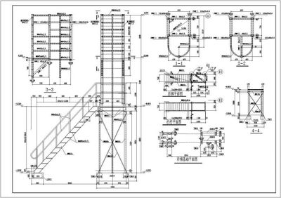 某公司投资完整钢结构工程建筑设计CAD施工图